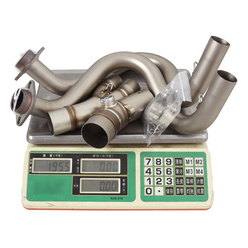 Whole Exhaust System for Kawasaki Z650 Ninja 650 ER6F EX650F