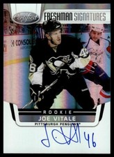 2011-12 Panini Certified FRESHMAN SIGNATURES Joe Vitale Rookie Auto Pittsburgh