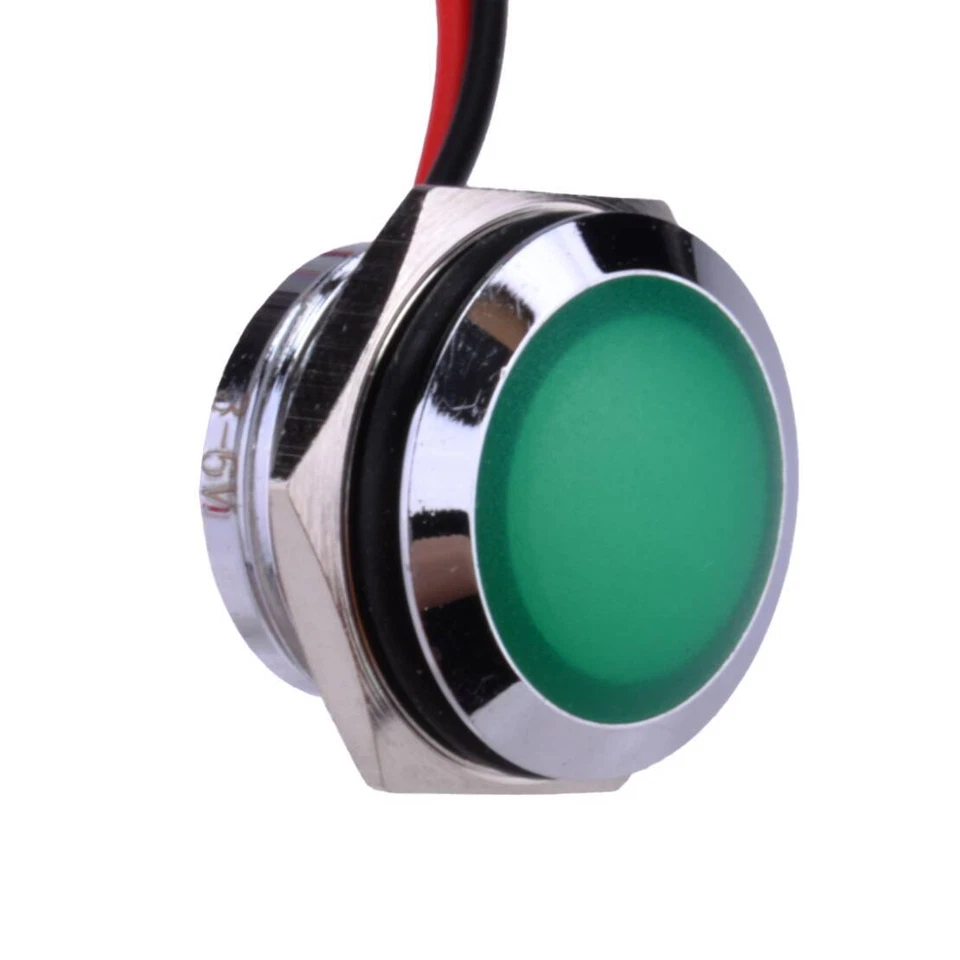Luz indicadora LED piloto tablero apta para Yamaha RT1 TY250 DT1 CT2 DT3 CT1 1969-76 Foto 2 de 3