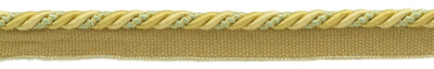 DÉCOPRO Dekorativer Twisted Rope Cord Mit Lip, Farbe# EL07, 24 Yards