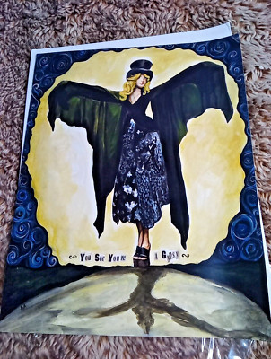 Stevie Nicks ''You See You Are A Gypsy'' Art Print Poster 11''×14''
