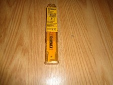DeWALT TOOLS 5 PIECE 6" RECIPROCATING SAW BLADES 10 TPI FOR Wood - MADE IN USA