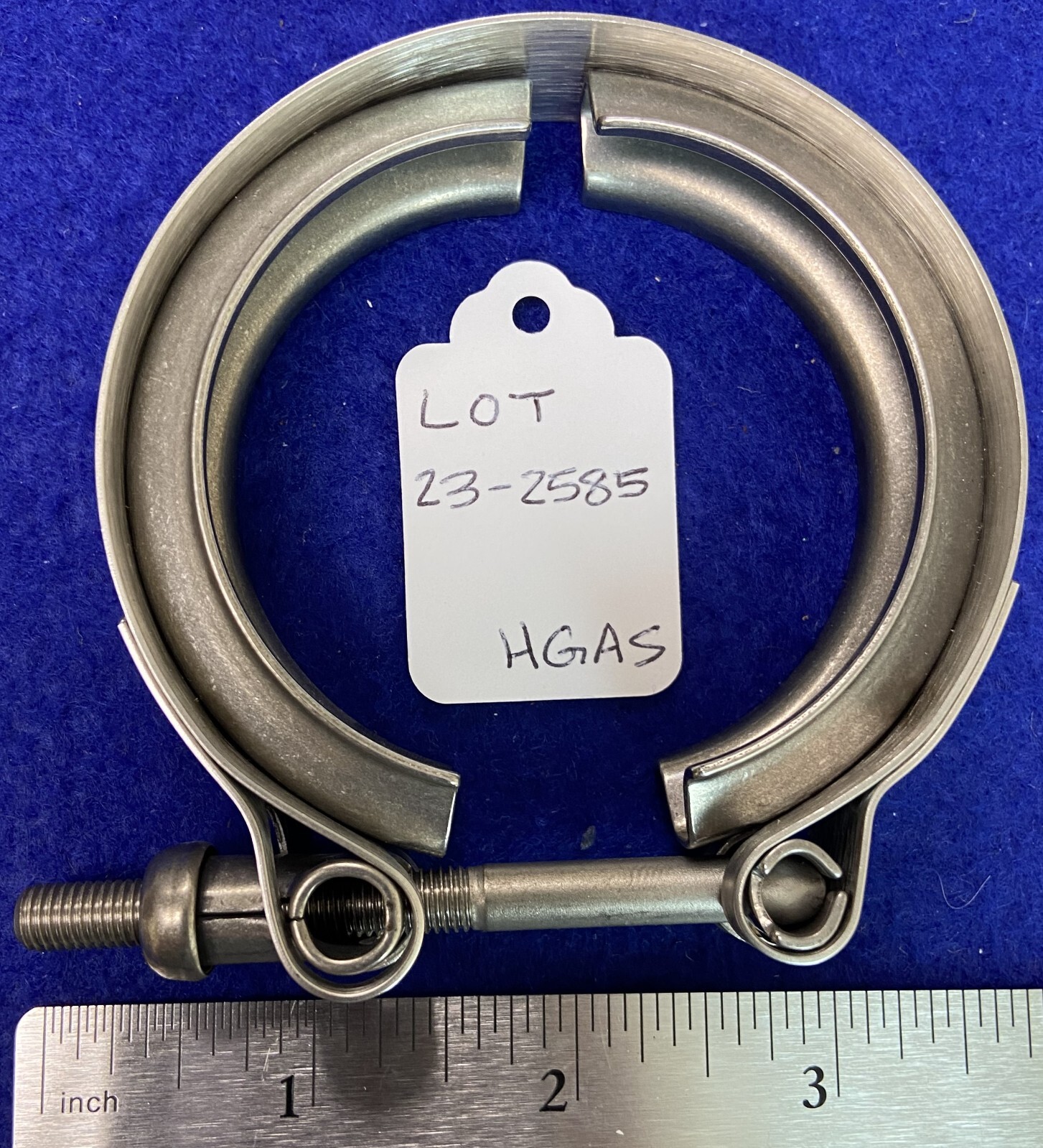 P/N 4256AB200 Exhaust Coupling Clamp (missing nut) eBay