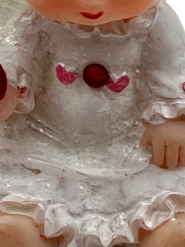 Ruth Morehead ""Holly Babes"" herzhaltender Engel Valentinstag, Weihnachtsfigur - Bild 2 von 9