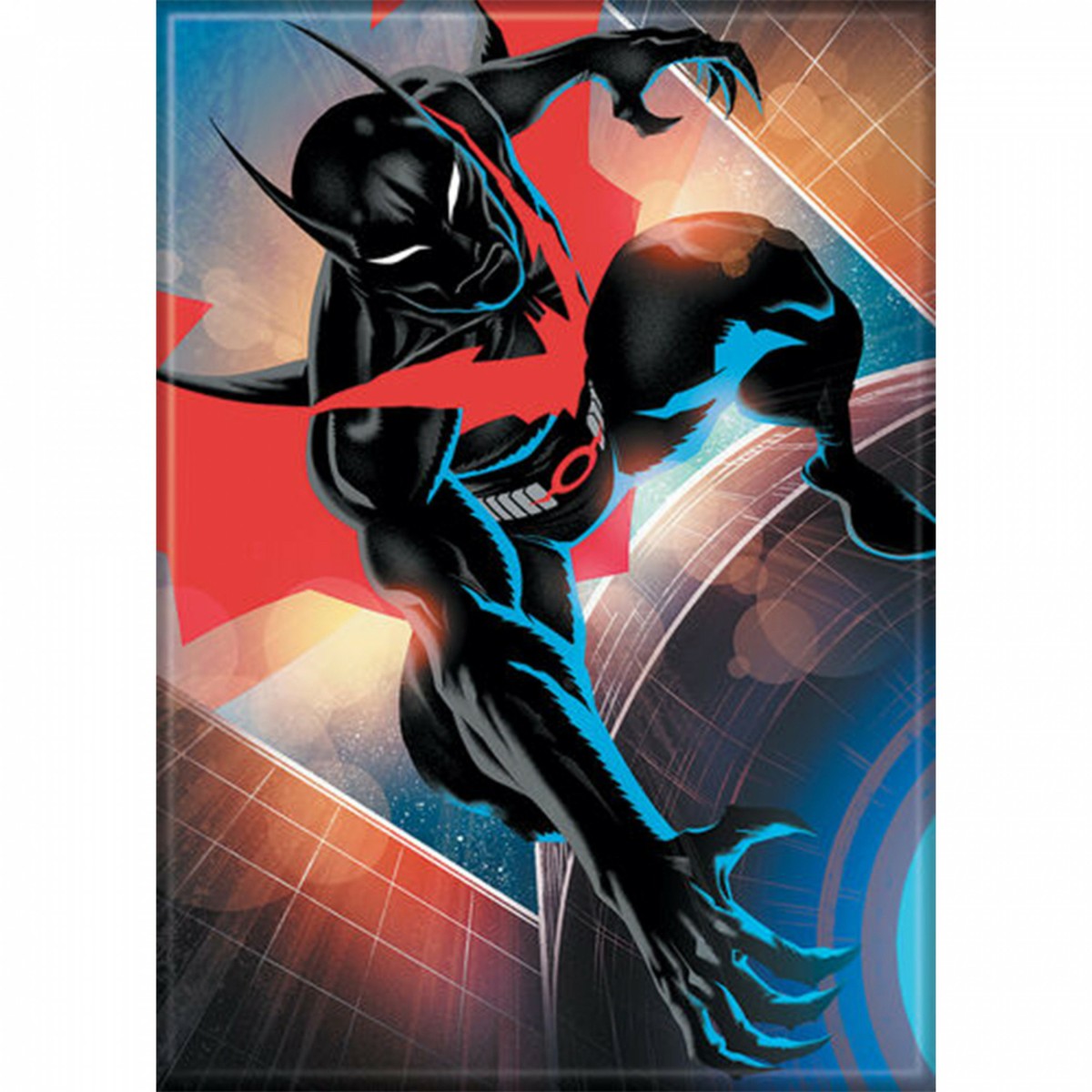 DC Comics Batman Beyond Crouching Pose Magnet Red | eBay