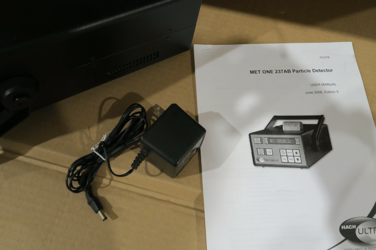 Working Met One 237B Laser Particle Counter 0.3uM | eBay Working Met One 237B Laser Particle Counter 0.3uM | eBay