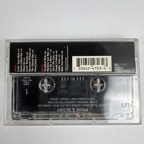 Pride & Glory Cassette Tape (1994) Southern Rock Zakk Wylde Geffen Records - Picture 3 of 8
