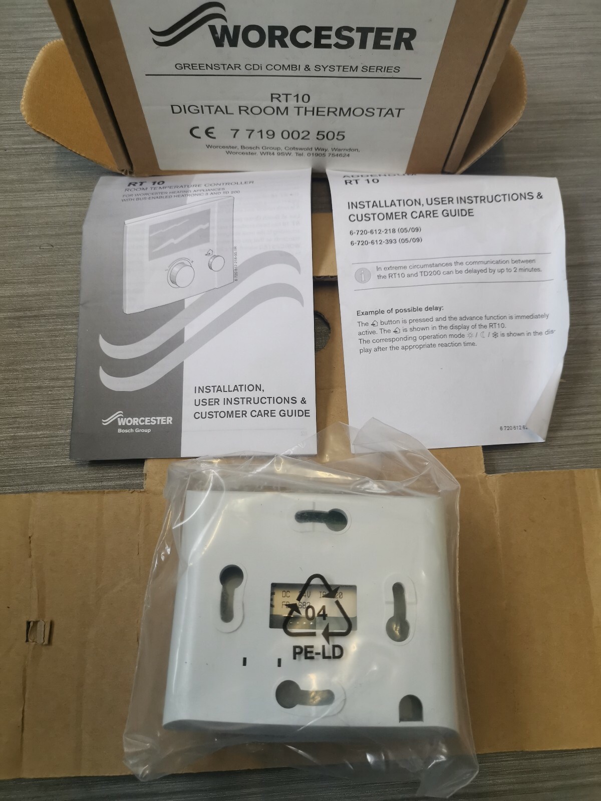 Worcester RT10 Digital Room Thermostat 7719002505 | eBay