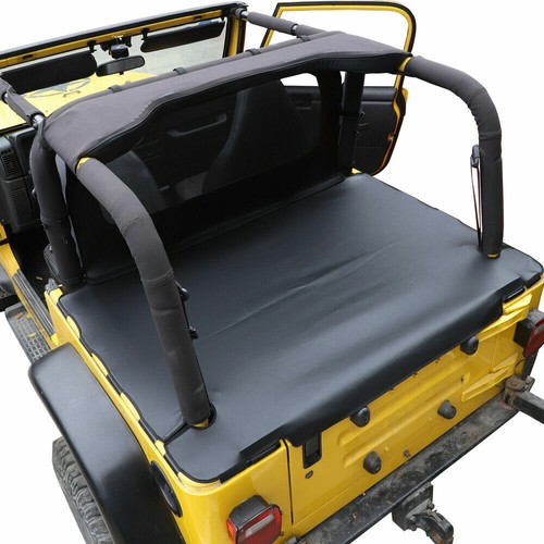 ⭕TRUNK CARGO SOFT COVER TOP BIKINI ISOLATION SHIELD FOR JEEP WRANGLER TJ 1997-06 - Picture 3 of 8