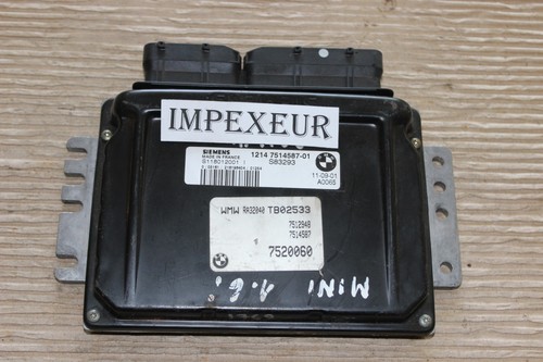 Original BMW Motorsteuergerät ECU 7520060  S118012001  7514587  7512948