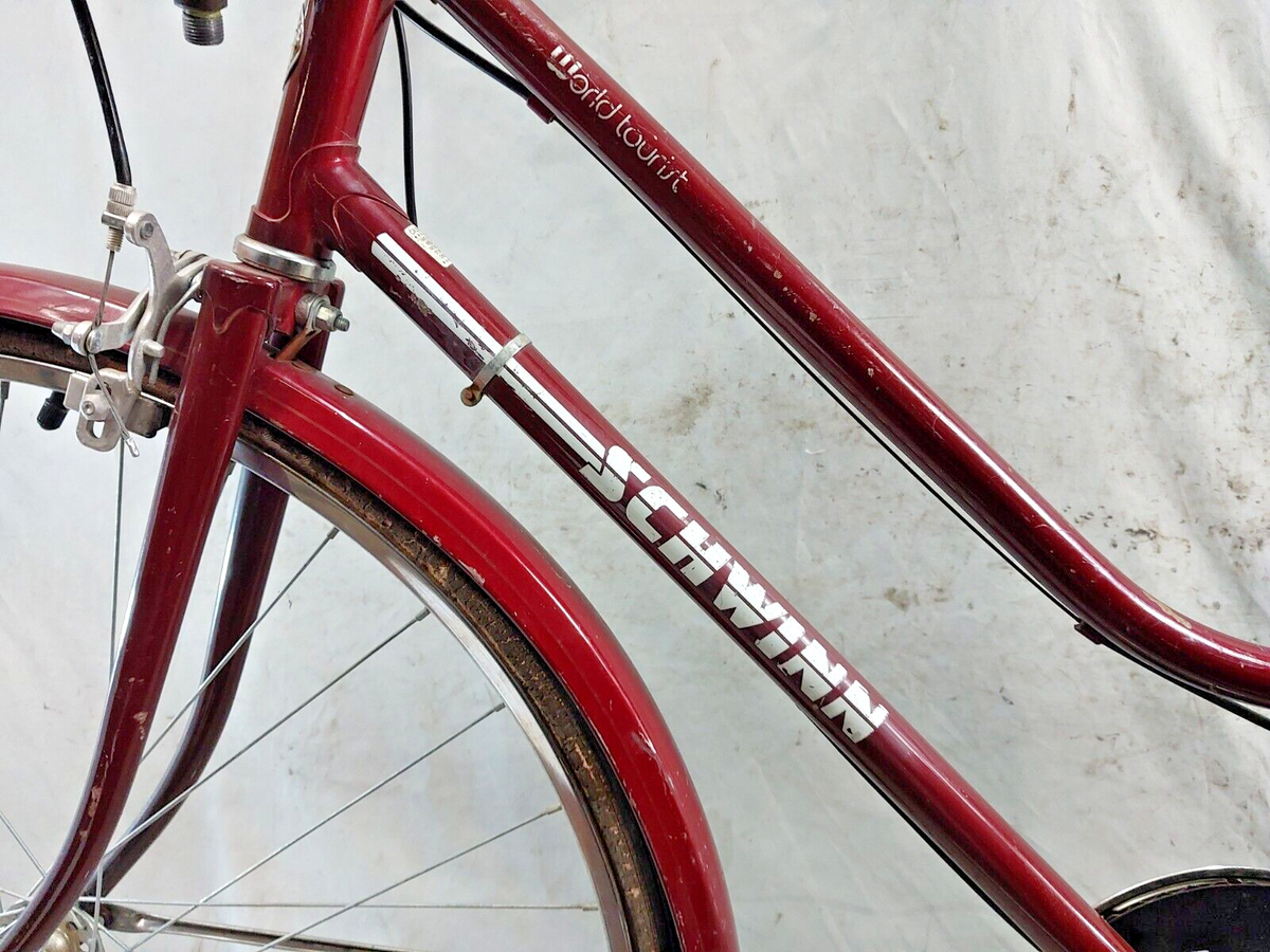 1985 Schwinn World Sport Vintage Cruiser Bike Small 50cm Lugged