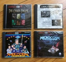 Lots of 4 GAMES COMMODORE AMIGA CD32 Rare! NO...