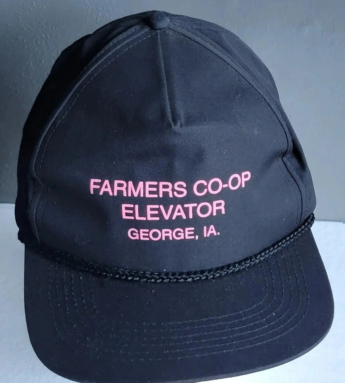 Farmers CoOp Elevator Iowa Rope Snapback Truc… Gem