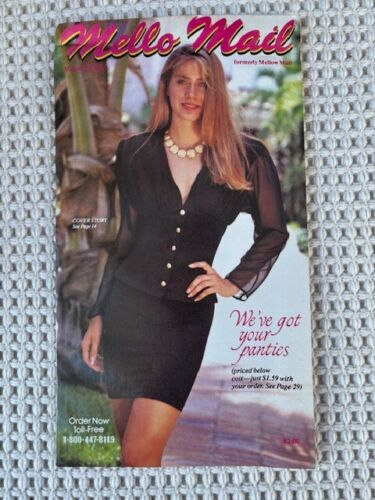 Mello Mail Lingerie and Fashion Catalog Vol 14 No 2 1980s Rare Very Good