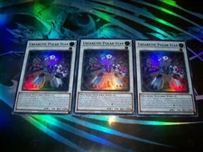 3x Ursarctic Polar Star 1st Edition Super Rare DUNE-EN041 Yu-Gi-Oh!