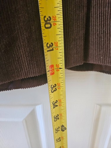 Dockers Men’s Brown Corduroy Jacket Blazer Size 46 Long - Picture 8 of 8