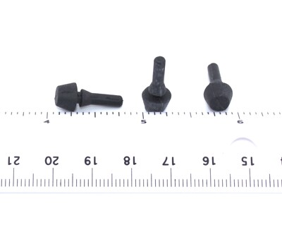 Rubber Pull-Through Bumpers – 1/8" Stem, 5/16" OD, Fits 1/16" Panels – Various Pack Sizes Available