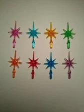 8 Aurora Snowflake Star For Ceramic Christmas Tree.  Special