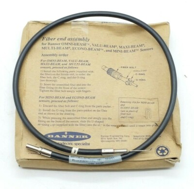 Banner IAMM.442P Fiber Optic Cable