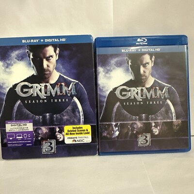 Grimm: Season Three (Blu-ray Disc, 2014, 4-Disc Set, Includes Digital Copy...
