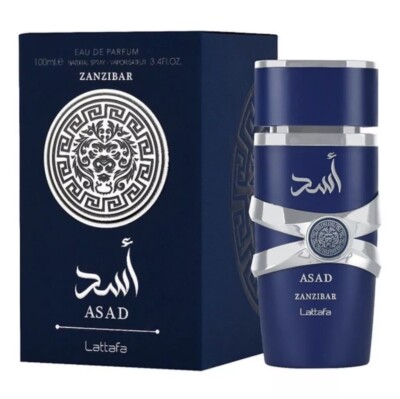 Asad Zanzibar EDP Perfume By Lattafa 100 ML Hottest Newest Release Niche UAE 