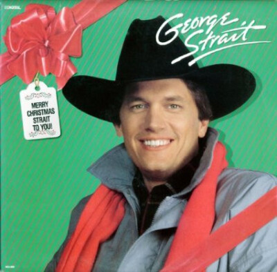 英LP George Strait Merry Christmas Strait To You MCA5800 MCA Records /00260 LP GEORGE STRAIT Merry Christmas Strait To You MCA5800 MCA