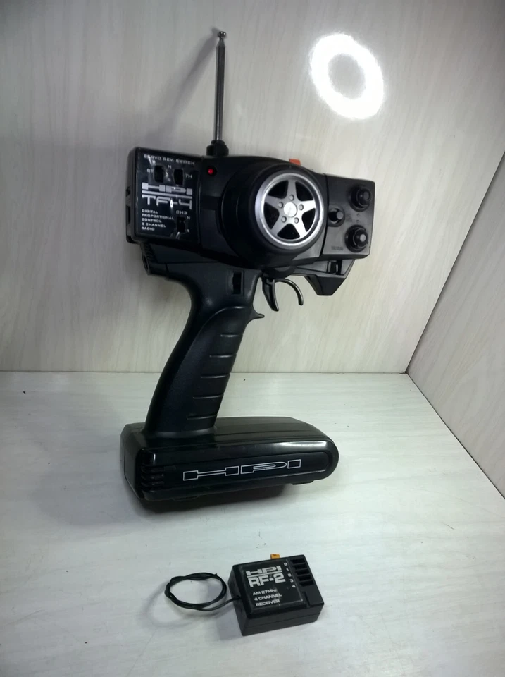 HPI TF4 Controller Transmitter handset RC 27Mhz 3 channel MTA4 Savage Tmaxx revo - Image 2 of 4