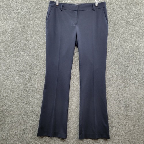 Kate Fit Dress Pants Navy Blue Stretch 