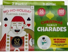 2010 New Chuckle & Roar Gift Set ☃️ Christmas Family Charades & Holiday Cards