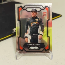 CARSON KVAPIL 2024 PANINI PRIZM RACING NASCAR BASE #85
