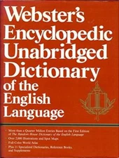 Websters Encyclopedic Unabridged Dictionary of the English Languagea - GOOD