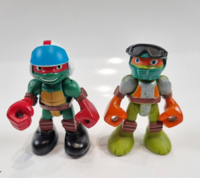 Half Shell Heroes TMNT Ninja Turtles Raph Off Road Mikey Actionfigur Konvolut