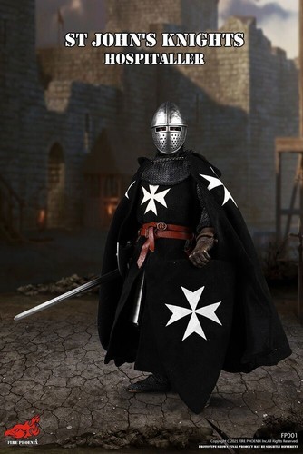 FIRE PHOENIX FP001 ST JOHN'S Knights Hospitaller 1/6 Action Figure Model - Picture 2 of 9