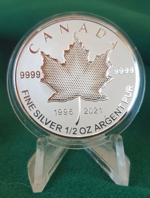 21 Canada 4 Pulsating Silver Maple Leaf Arboreal Emblem Coin Only Ebay