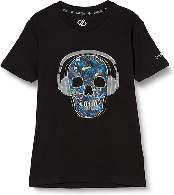 Dare 2b Jungen Beyond T-Shirt Oberteil schwarz 3-4 Jahre 104 cm