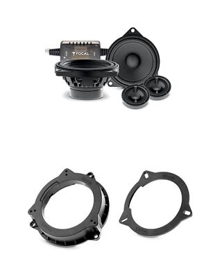 Focal IS BMW 100 + KIAC 1122 4'' Auto Lautsprecher für BMW X5 F15 F85 X6 F16 F86