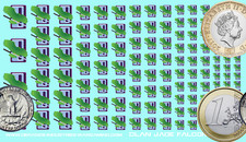 Battletech Premium Waterslide Decals - Clan Jade Falcon Units