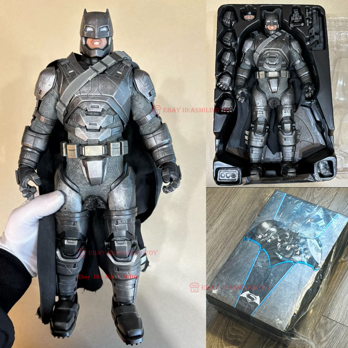Hot Toys MMS 349 Batman Dawn of Justice (Armored Batman) Figure