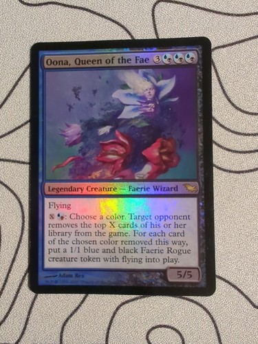 MTG FOIL Oona, Queen of the Fae - Shadowmoor card 172