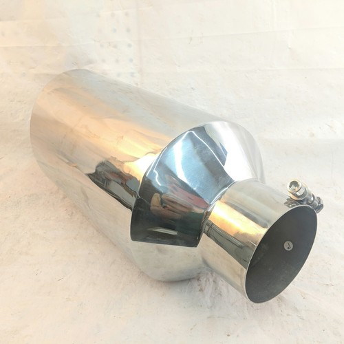RP Remarkable Power Stainless Steel 4in Inlet 8in Outlet 18in Length Exhaust Tip - Picture 9 of 13