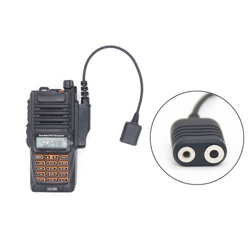 2Pin G-Head Walkie Talkie Audio Adapter Kabel 30cm do Baofeng UV-XR UV-9R plus - Zdjęcie 3 z 8