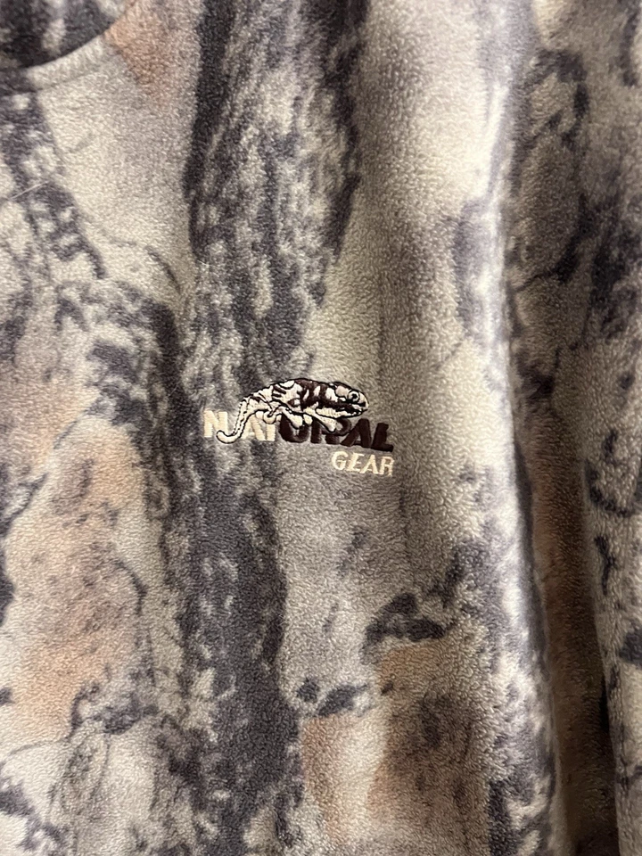 Sudadera con capucha Natural Gear para hombre talla mediana Foto 3 de 4