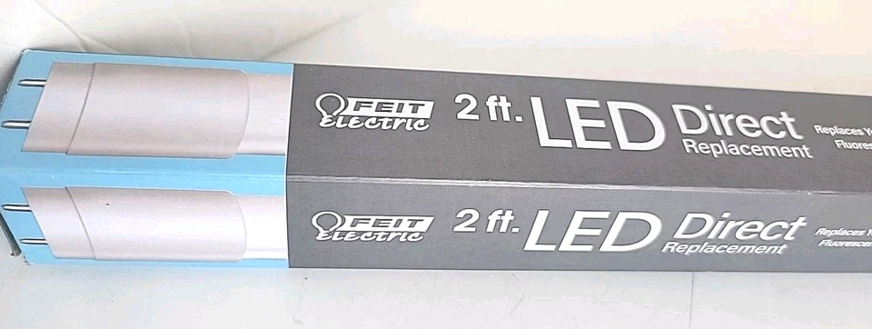 Feit® Electric LED Light Bulb 10W Daylight 2'Long (Replaces T8 or T12) - NEW - Image 2 of 4