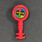 Vintage 1984 Voltron Lance Red Key Lion Pilot Part Accessory
