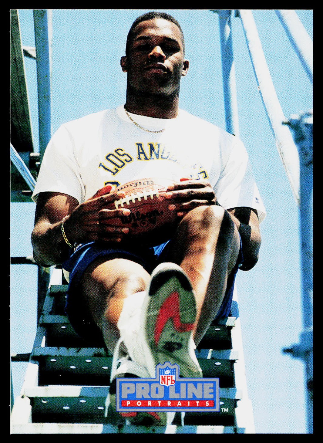 Roman Phifer, 1991 Pro Line Portraits, #210, Los Angeles Rams, RC