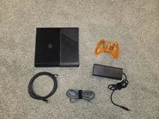 Microsoft XBox 360 E System BLACK Video Game Console 250GB With 32 Games. 