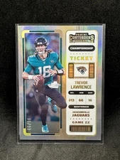 2022 Panini Contenders - Trevor Lawrence #51 Championship Ticket /99 Holo