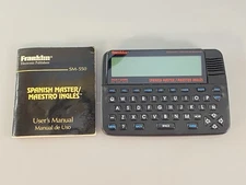 Franklin Spanish Master Maestro Ingles Translator SM 550 Tested Works Perfect