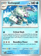 Golisopod 026/086 Uncommon Chaos Rising Pokemon Near Mint