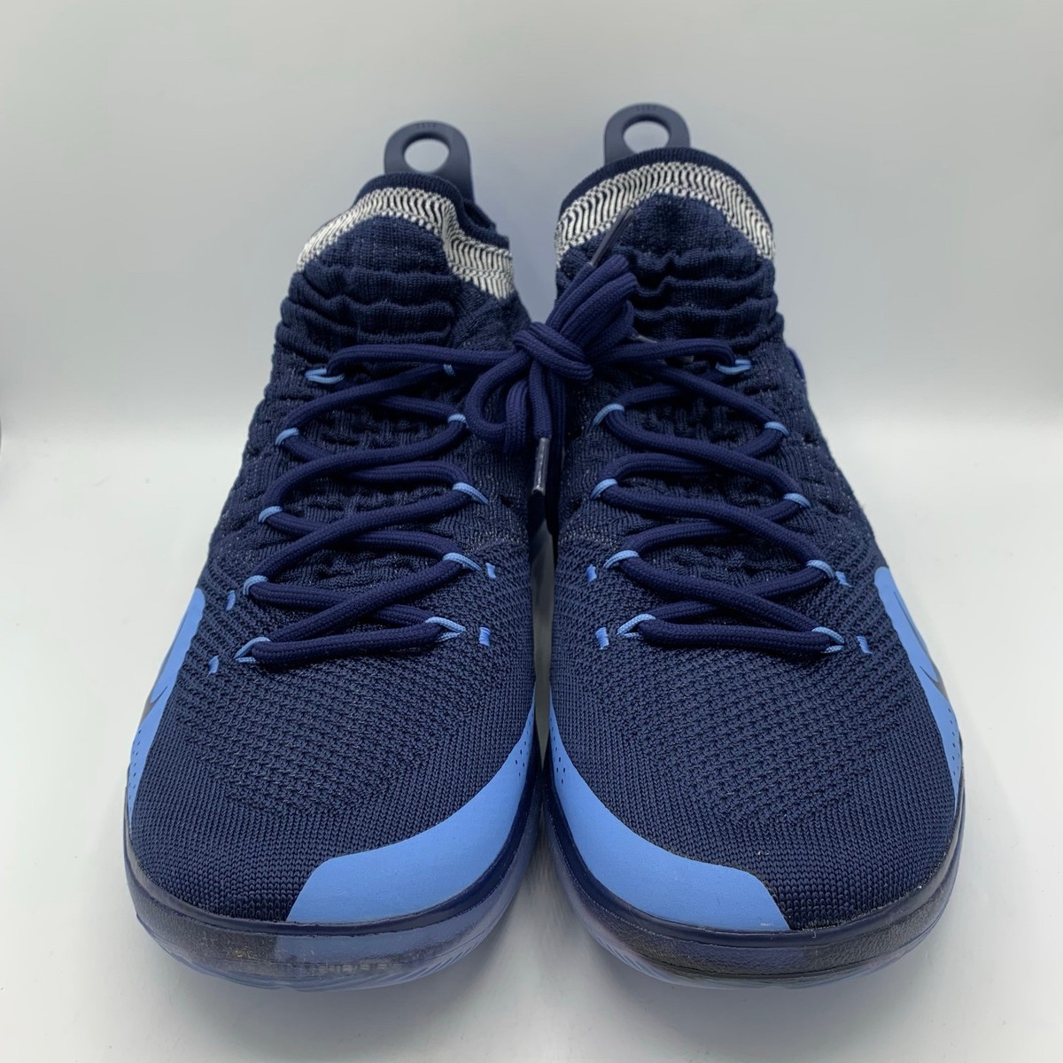 Nike KD 11 Basketball Shoes Mens Size 11 Villanova PE Blue Sample